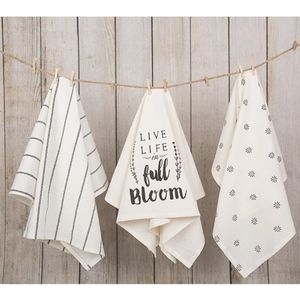 Cotton Flour Sack Kitchen Towels